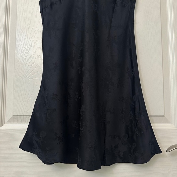 Réalisation Par The Roxy Silk Mini Dress Black Dragon Women’s Size Medium - Picture 9 of 15